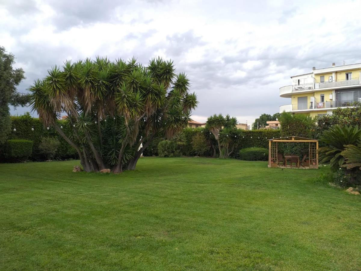 Garden Basement - Seminterrato Max 4 Ospiti - Fiumicino Vicino Aeroporto E Fiera Lejlighed Eksteriør billede
